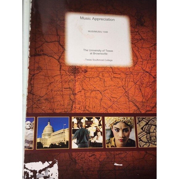 Music Appreciation (MUSI/MUSIU 1306) Custom Version for The University of Texas - Picture 1 of 5